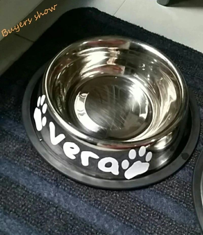 Custom Pet Dog / Cat Name Decals factory
