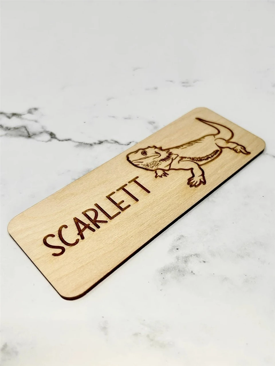 Custom Wooden Pet Tag With Name & Image suppliers