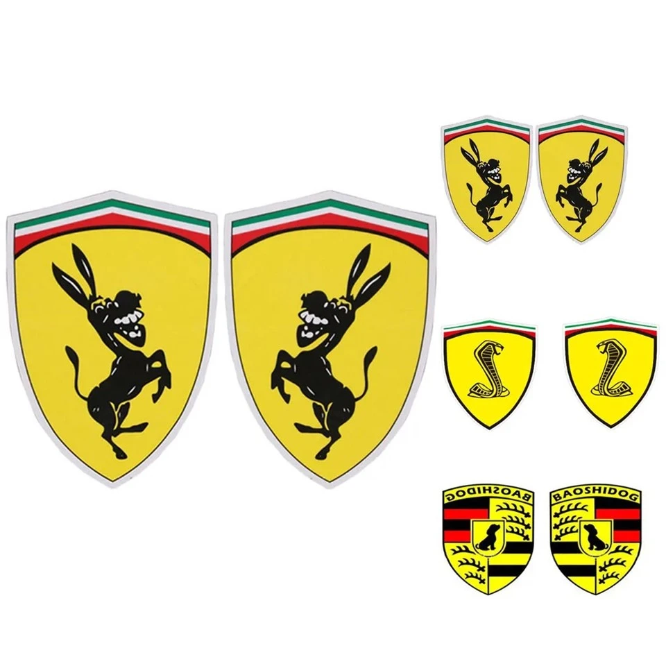 Car Sticker Funny Donkey Pattern Decal suppliers