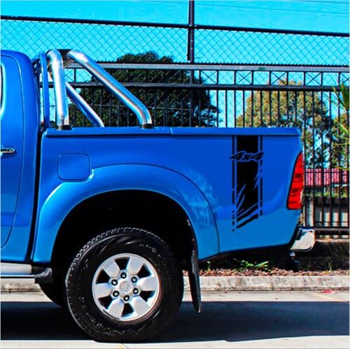 Country Cross Pickup Carriage Decal Sticker