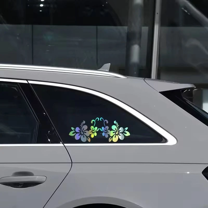 Flower Stickers Car Door Window Sticker