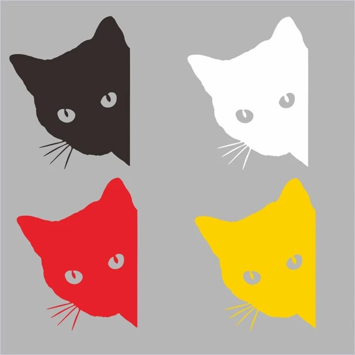 Car Decal Sticker Cat Pet Style
