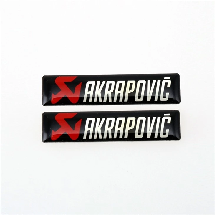 Akrapovic Abs Truning Style Car Badge