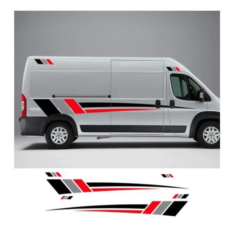 สติกเกอร์ข้างตัวถัง France Van Multi Vehicle