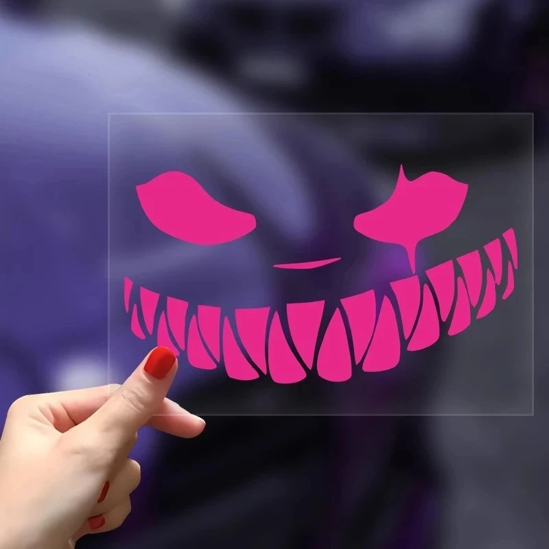 Demon Smiley Motorcycle Sticker กันน้ำกันน้ำ