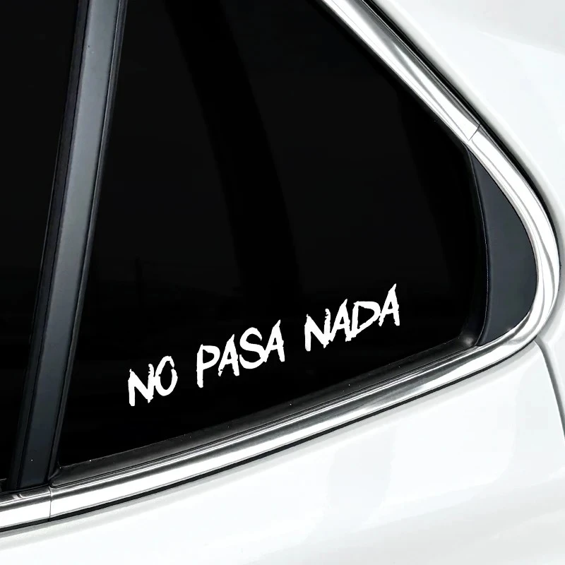 NO PASA NADA Motorcycle Stickers Waterproof price