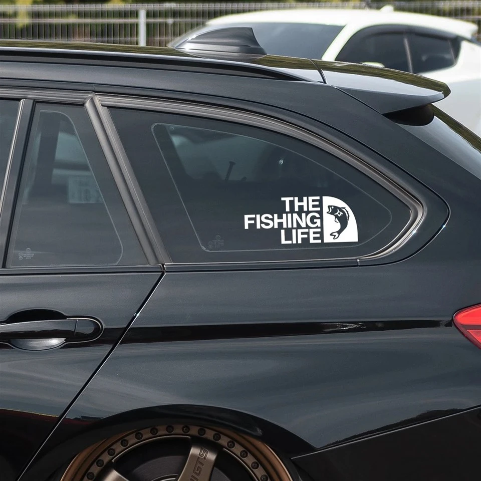 Interesting Fishing Enthusiasts Stickers factory