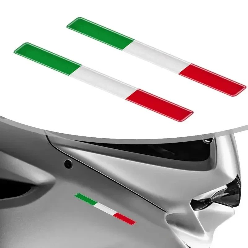 Italian Flag Epoxy Decorative For Rear Mirror factory