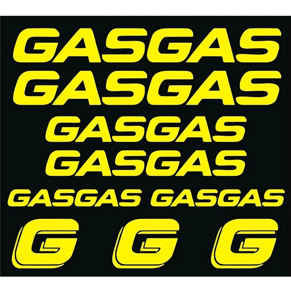 Kit Pack For Gas Gas Stickers Vinyl Stickers best