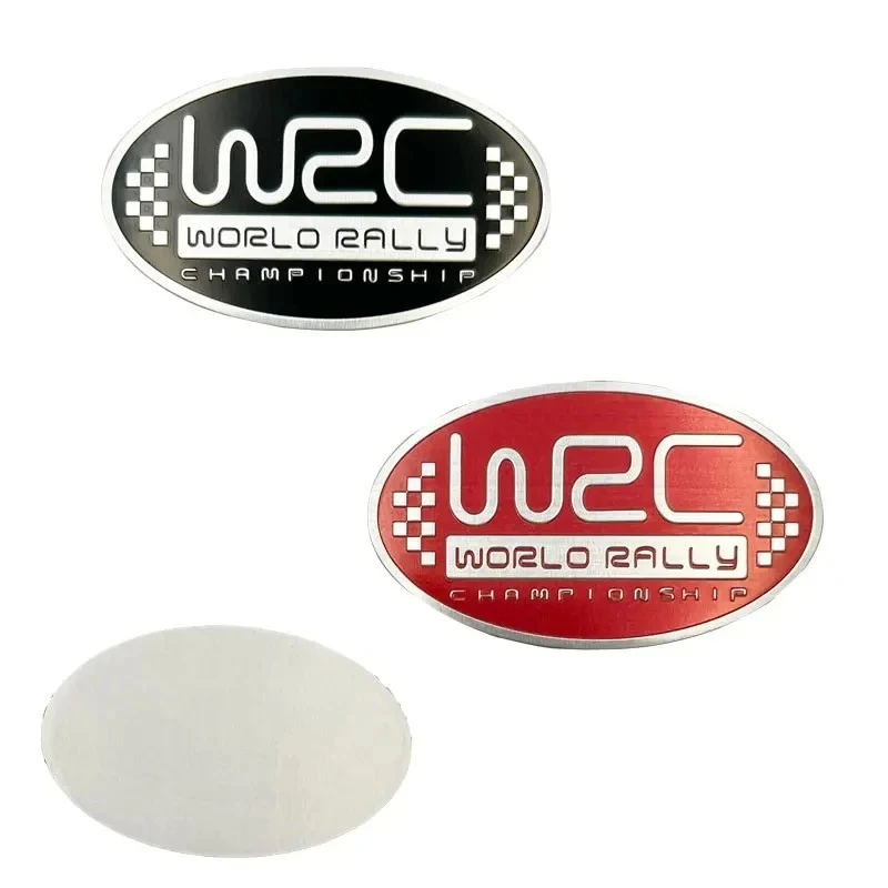 Metal WRC Emblems Badge Decal high quality