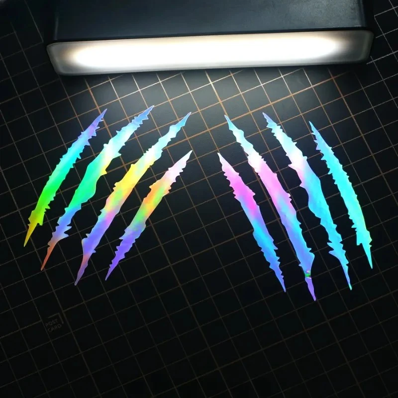 Monster Claw Scratch Stickers Motorcycle