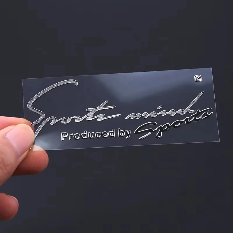 Motorcycle Emblems Nickel Sticker