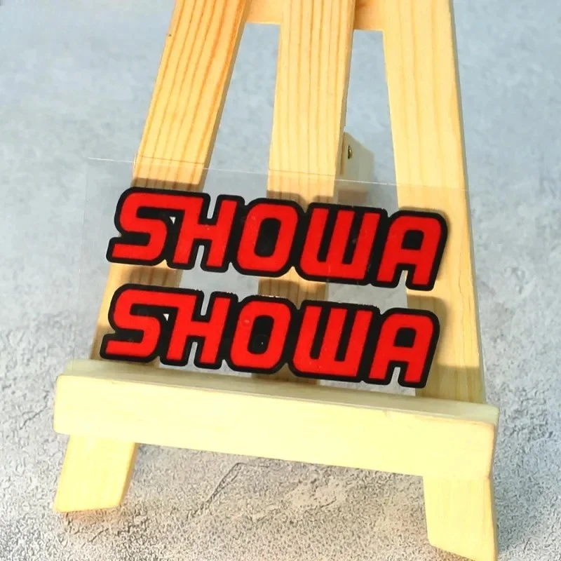 สติกเกอร์ส้อมหน้ารถมอเตอร์ไซค์ Showa