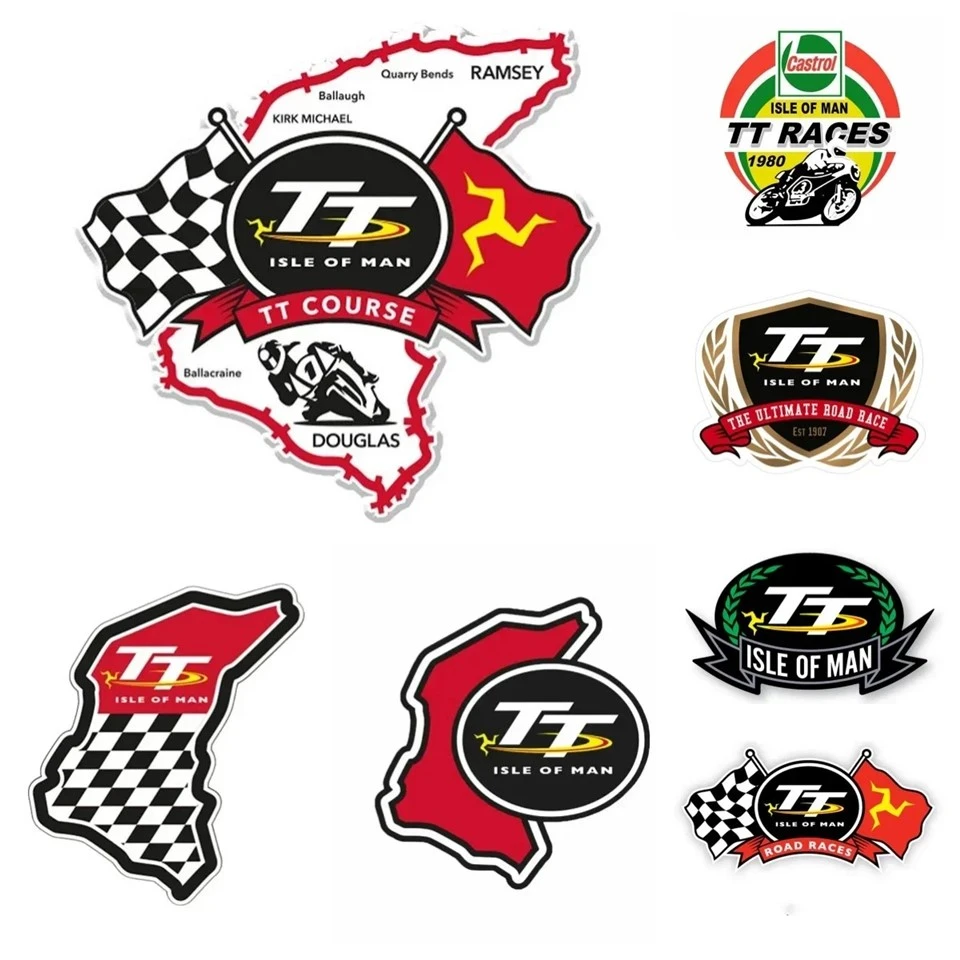 มอเตอร์ไซค์ I - Isles of Man tt moto สติกเกอร์