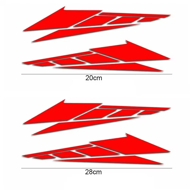 Motorcycle Tail Box Decals