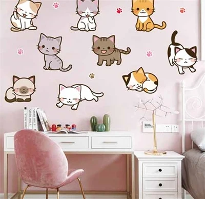 สติ๊กเกอร์ติดผนัง Etie Pet