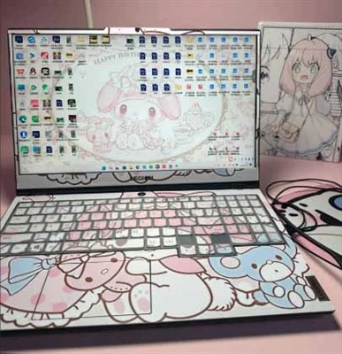 สติกเกอร์โน้ตบุ๊กสามารถติดได้ด้วยตัวเองหรือไม่?