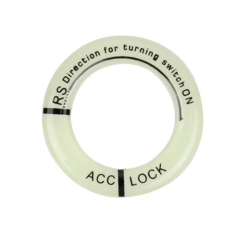 Night Luminous Car Ignition Key Ring Stickers high quality