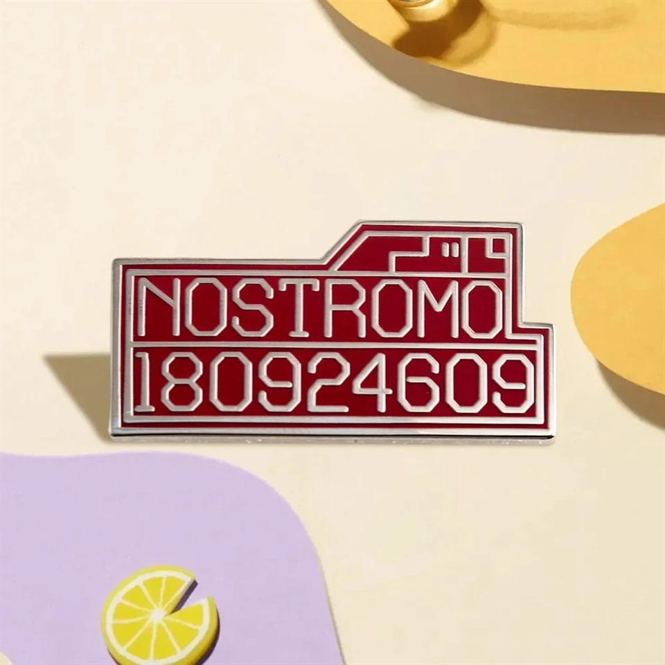 Pin Alien Space Cargo Ship Nostromo 180924609 Emblem price