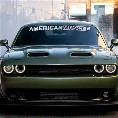 สติ๊กเกอร์ติดกระจกรถยนต์ American Muscle