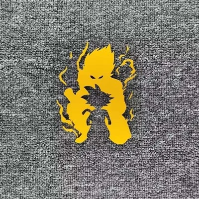 สติกเกอร์รถลูกชาย Goku Kakarotto สติกเกอร์