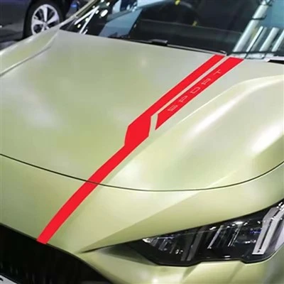 สติกเกอร์ฝากระโปรงหน้ารถ 100 ซม.