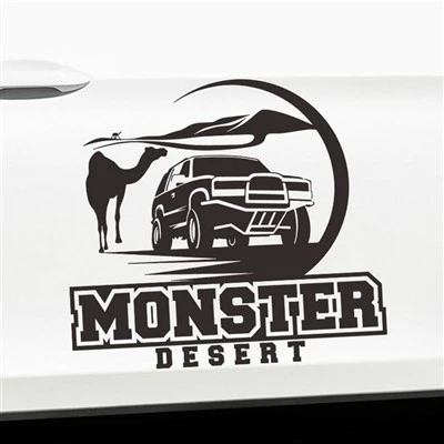 สติ๊กเกอร์ติดรถ Desert Cross Style