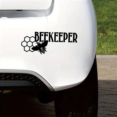สติ๊กเกอร์รถสปอร์ต Beekeeper 1 ชิ้นการ์ตูน