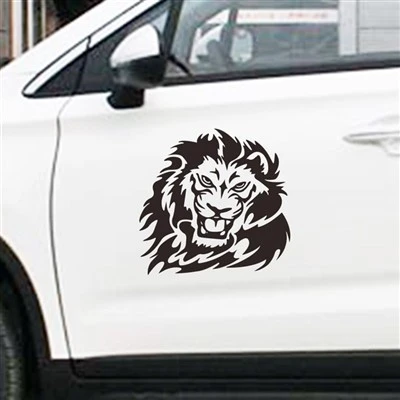 สติ๊กเกอร์ติดรถยนต์โลโก้หัวสิงโต