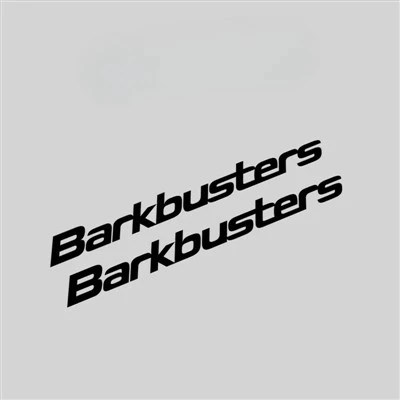 2PCS Barkbusters สติกเกอร์มอเตอร์ไซค์กันน้ำกันน้ำ