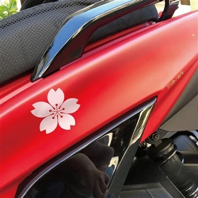 2PCS JDM Sakura Motorcycle สติ๊กเกอร์