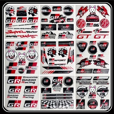 สติ๊กเกอร์โตโยต้า GR