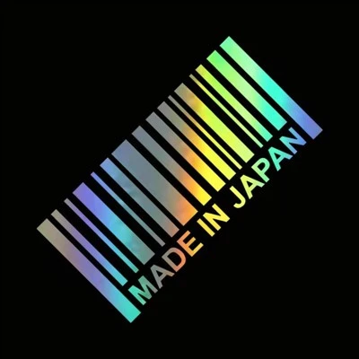 สติกเกอร์ไวนิลตลก JDM สไตล์รถ