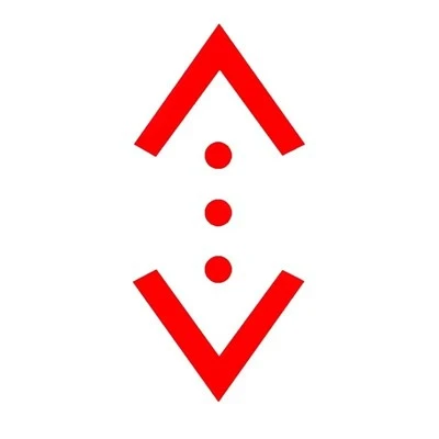 ET11368# สติกเกอร์สติกเกอร์ Arrow DOT CAR Sticker