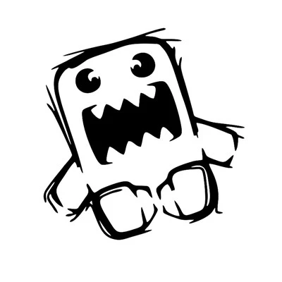 สติกเกอร์รถ Domokun Vinyl Die-cut Die-cut