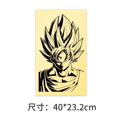 สติ๊กเกอร์ Dragon Ball Z สำหรับรถยนต์