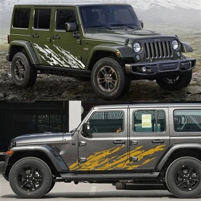 การสร้างแผ่นปิดรถ SUV และสติกเกอร์ขนาดใหญ่