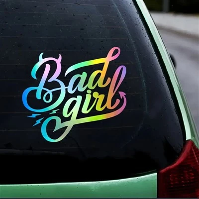 Bad Girl Decals & Bumper Creative & Funny Stickers