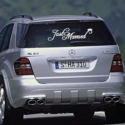 ตัวอักษรที่สวยงามหน้าต่างรถ Dacal สติกเกอร์