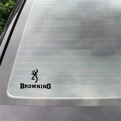 สติกเกอร์กวางตัวถังสีน้ำตาล