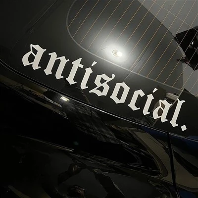 การจัดแต่งทรงผม DECALS DECALS BANNER WINDSHIELD