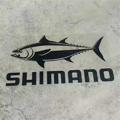 สติกเกอร์สไตล์รถสำหรับไปตกปลา Shimano