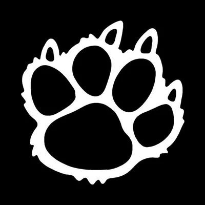 สติกเกอร์รูปลอกไวนิลแบบมีกาวในตัว Bear Claw