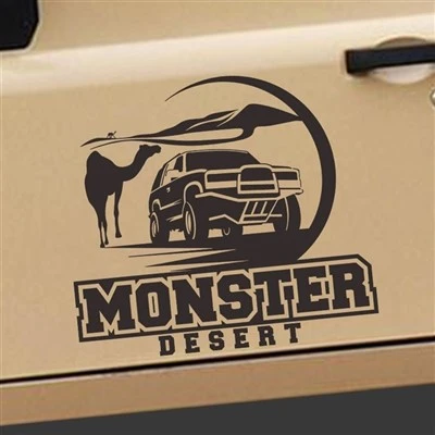 สติ๊กเกอร์ติดรถ Desert Sahara Style