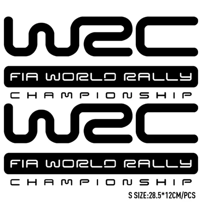 สติกเกอร์รูปลอก FIA WORLD RALLY