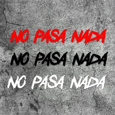 ไม่มีสติกเกอร์มอเตอร์ไซค์ Pasa Nada กันน้ำกันน้ำ
