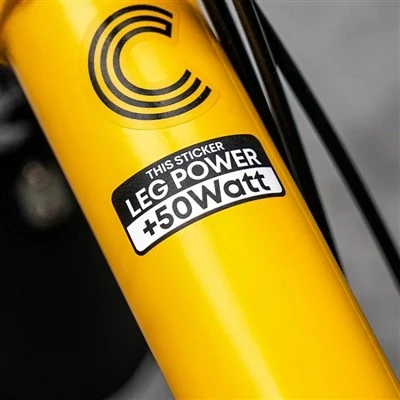 สติกเกอร์เฟรมจักรยาน Watt Power Watt