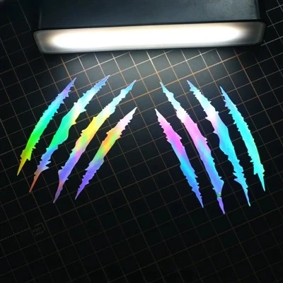 Monster Claw Scratch Stickers Motorcycle