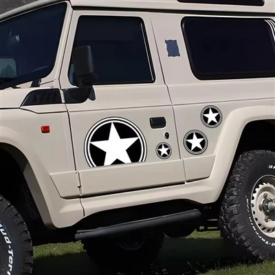 สติ๊กเกอร์สำหรับรถ JEEP และรถครอสคันทรี่