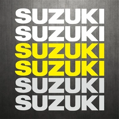 สติกเกอร์มอเตอร์ไซค์ Suzuki Motorcycle